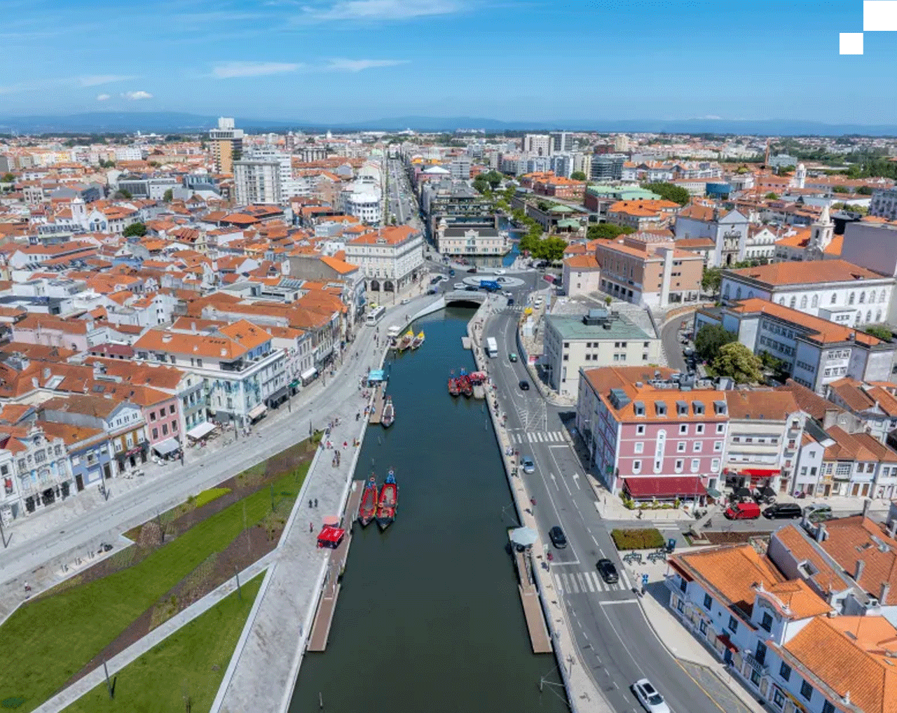 Imagem da cidade de Aveiro - Portugal