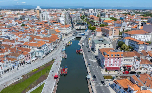 Imagem da cidade de Aveiro - Portugal